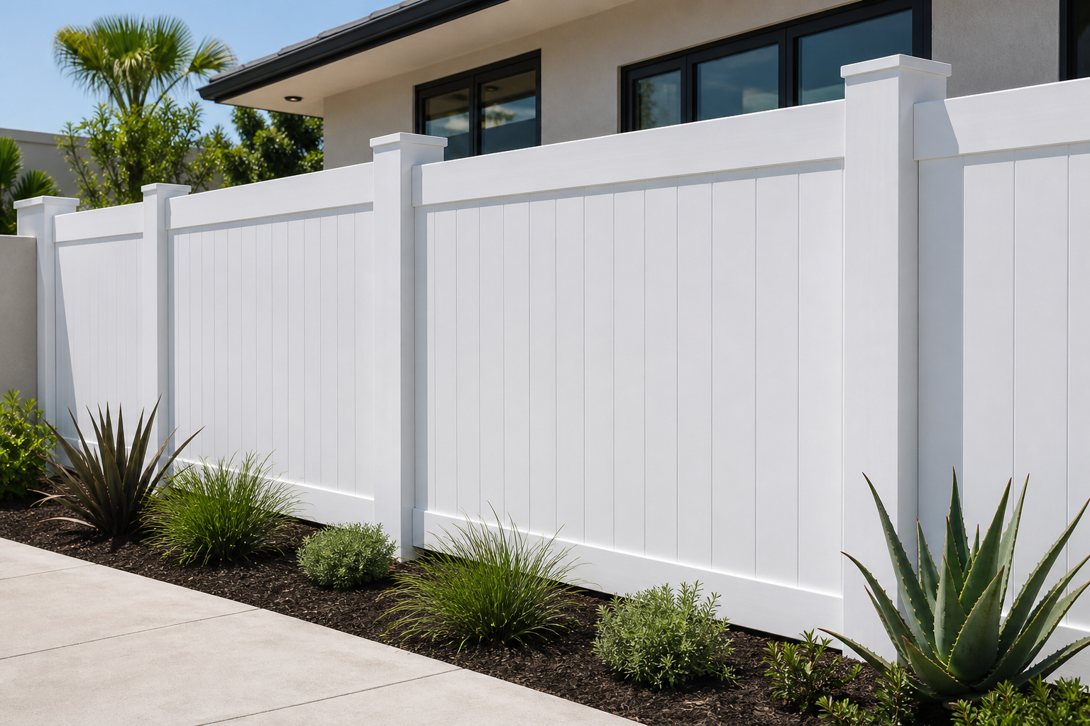 Vinyl Fence